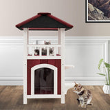 Tangkula Outdoor Cat House