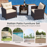 Tangkula Outdoor Patio Furniture Set