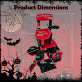 Large Gothic Cat Tree with Cat Condos and Plush Perches