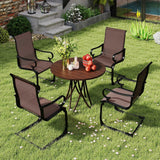 Tangkula Set of 2/4 Patio Chairs