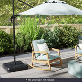 Tangkula Cantilever Umbrella Base for Outdoor Patio