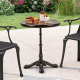 Tangkula 24" Round Patio Dining Table