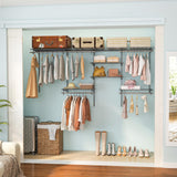 Tangkula 4 to 8 FT Custom Closet System