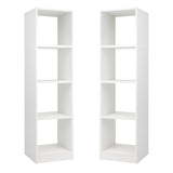Tangkula 4 Cube Bookshelf, Freestanding 5 Tier Open Bookcase