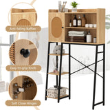 Tangkula Over The Toilet Storage Cabinet