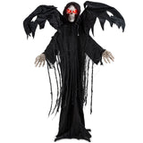 Tangkula 5.5 FT Halloween Life Size Animatronics Grim Reaper