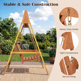 Tangkula 2-Seater Porch Swing Adjustable Chains
