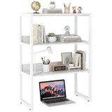 Tangkula Desktop Bookshelf | 3-Tier Countertop Storage Hutch with Open Shelves (1/2)