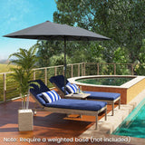 Tangkula 13 FT Large Patio Umbrella