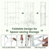 Tangkula Foldable Clothes Drying Rack