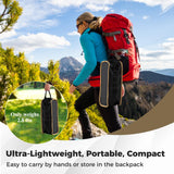 Tangkula Portable Camping Chair Ultra-Lightweight Compact  with Side Pocket