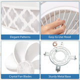 Tangkula Ceiling Fan with Lights and Remote