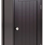 Tangkula Bathroom Floor Cabinet, Freestanding Storage Cabinet with Adjustable Shelf and Drawer, 14 x 12 x 34.5 Inches