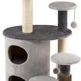 Tangkula Cat Tree for Indoor Cats, 40 Inch Multi-Level Cat Tower with Scratching Posts
