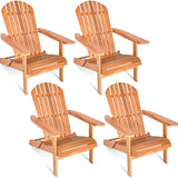 Folding Adirondack Chair - Tangkula