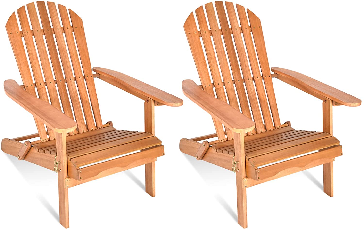 Folding Adirondack Chair - Tangkula
