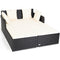Outdoor Rattan Daybed, White - Tangkula