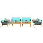 Tangkula Outdoor Acacia Wood Furniture Set - Tangkula