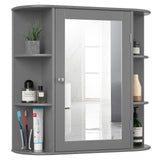 Tangkula Bathroom Medicine Cabinet with Mirror