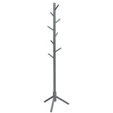 Tangkula Coat Rack Freestanding, Rubber Wood Coat Stand with 8 Hooks