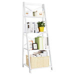 4-Tier Ladder Shelf Bookcase - Tangkula