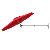 Tangkula 8 FT Wall Mounted Patio Umbrella