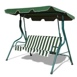 TANGKULA 3 Seater Canopy Swing, Outdoor Patio Swing