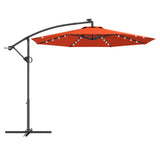 Tangkula 10 FT Patio Offset Umbrella with 360 Degree Rotation