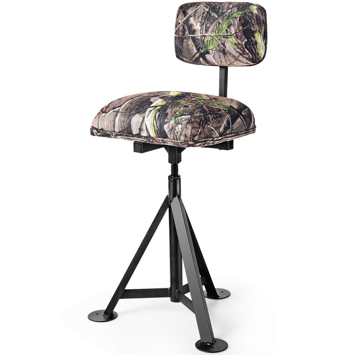 360 Swivel Camo Hunting Chair - Tangkula