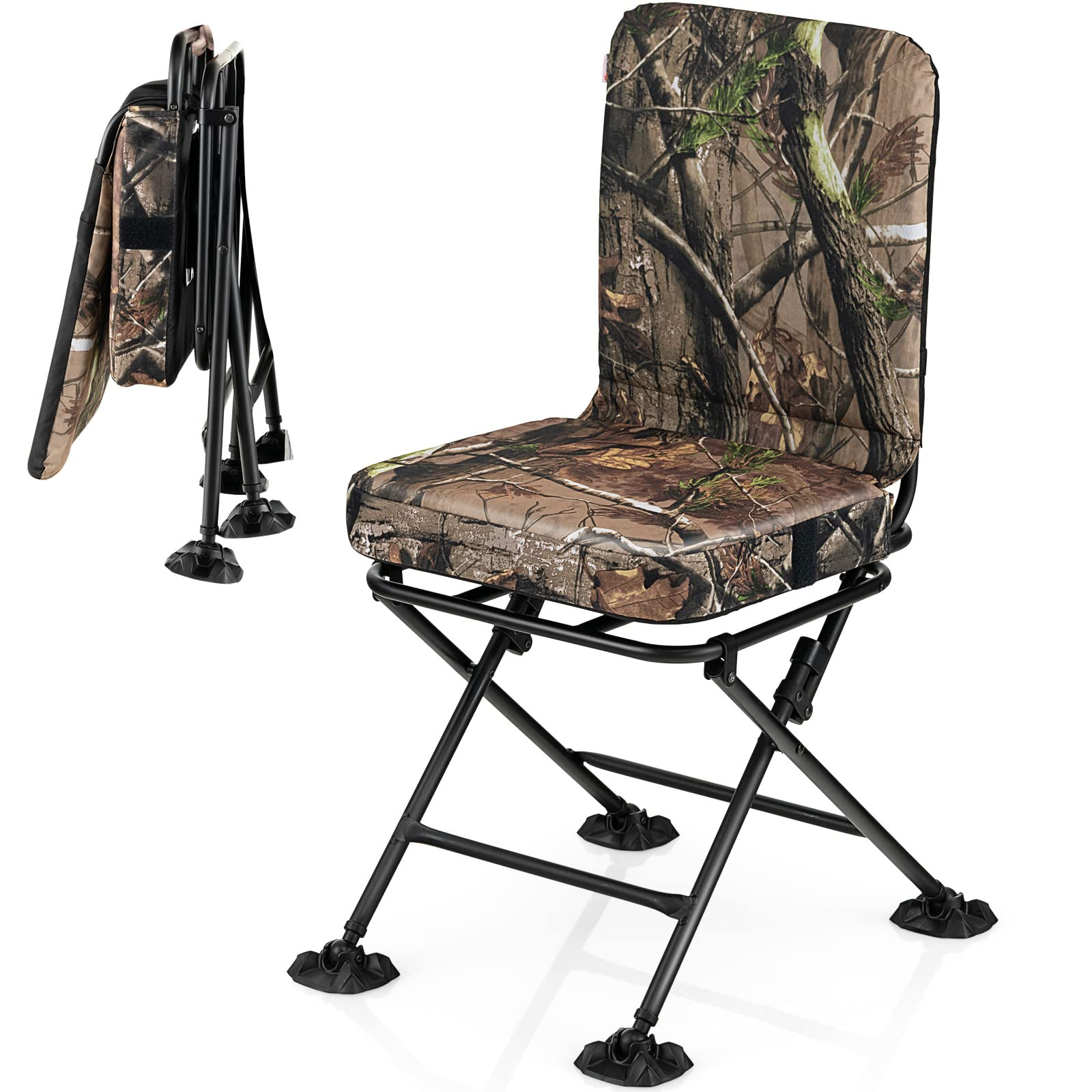 360 Degree Swivel Hunting Blind Chair - Tangkula