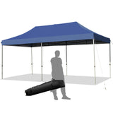 10' x 20' Pop Up Canopy Tent, Easy Set-up Outdoor Tent Commercial Instant Shelter