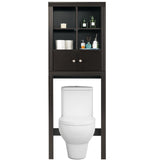 Tangkula Over The Toilet Storage Cabinet, Bathroom Space Saver Organizer