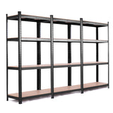 TANGKULA Home Garage Multi-Use Storage Rack with Adjustable Shelves, 4-Tier Garage Shelf