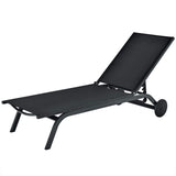 Outdoor Aluminum Chaise Lounge
