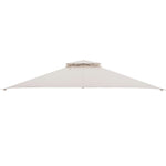 10x12 Ft Gazebo Replacement Canopy Top - Tangkula