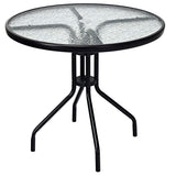 Tangkula 32" Outdoor Patio Table, Round Bistro Table