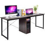 2-Person Desk Double Computer Desk - Tangkula