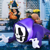 4 Ft Halloween Inflatable Ghost with Build-in LED Lights & Blower