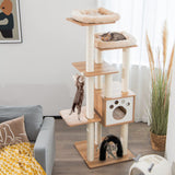  Modern Cat Tree for Indoor Cats - Tangkula