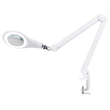 Magnifier Glass Desk Lamp with a Small 12D Lens, 5"Diameter Glass Lens