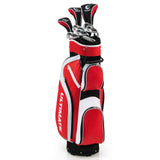 Tangkula Complete Golf Clubs Set 10 Pieces Right Hand, Free Putter, Golf Club Set