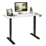 Tangkula Electric Standing Desk, 48 x 24 Inch Sit to Stand Up Desk