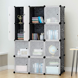Tangkula DIY Storage Cubes, Portable Clothes Closet