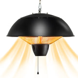 Hanging Patio Heater, 1500W Ceiling Mounted Infrared Heater with 1S Fast Heating