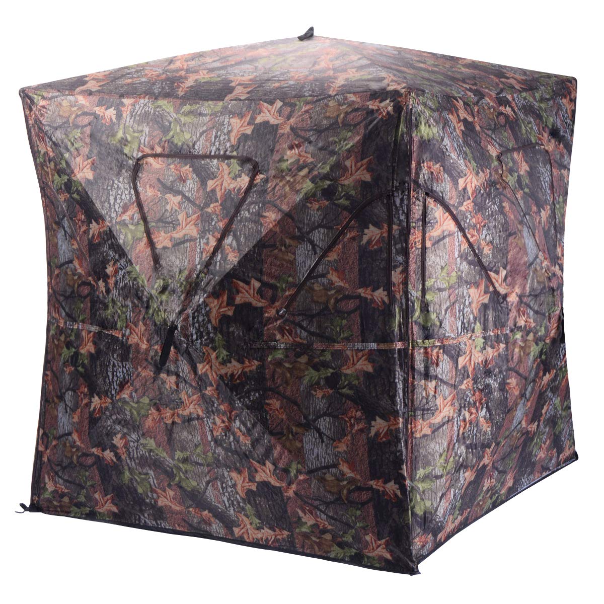 2-3 Person Pop up Ground Blind - Tangkula