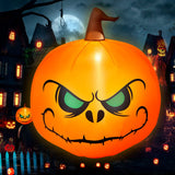 4 Ft Halloween Inflatable Pumpkin with Build-in LED Lights & Blower