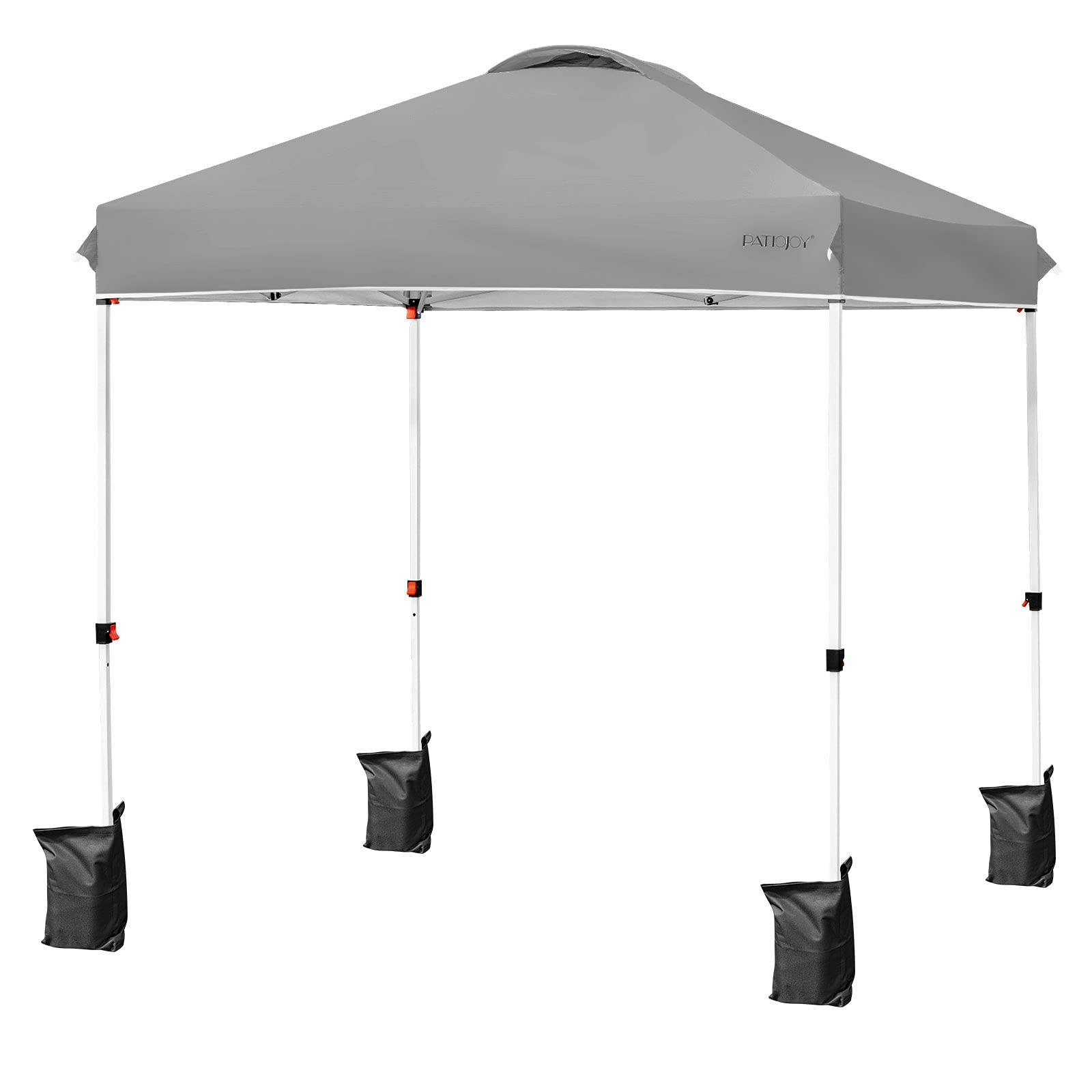 6.6 x 6.6 FT Outdoor Pop-up Canopy Tent - Tangkula