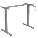 Hand Crank Stand Up Desk Frame - Tangkula