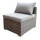Tangkula Outdoor Patio Wicker Infinitely Combination Sofa Set