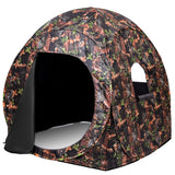 2-3 Person Pop up Ground Blind, Portable Hunting Blind Camo Deer Blinds for Hunting